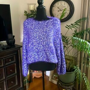 Purple sweater by Urban Outfitters